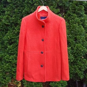 Lands' End Boiled Wool Blend Jacket